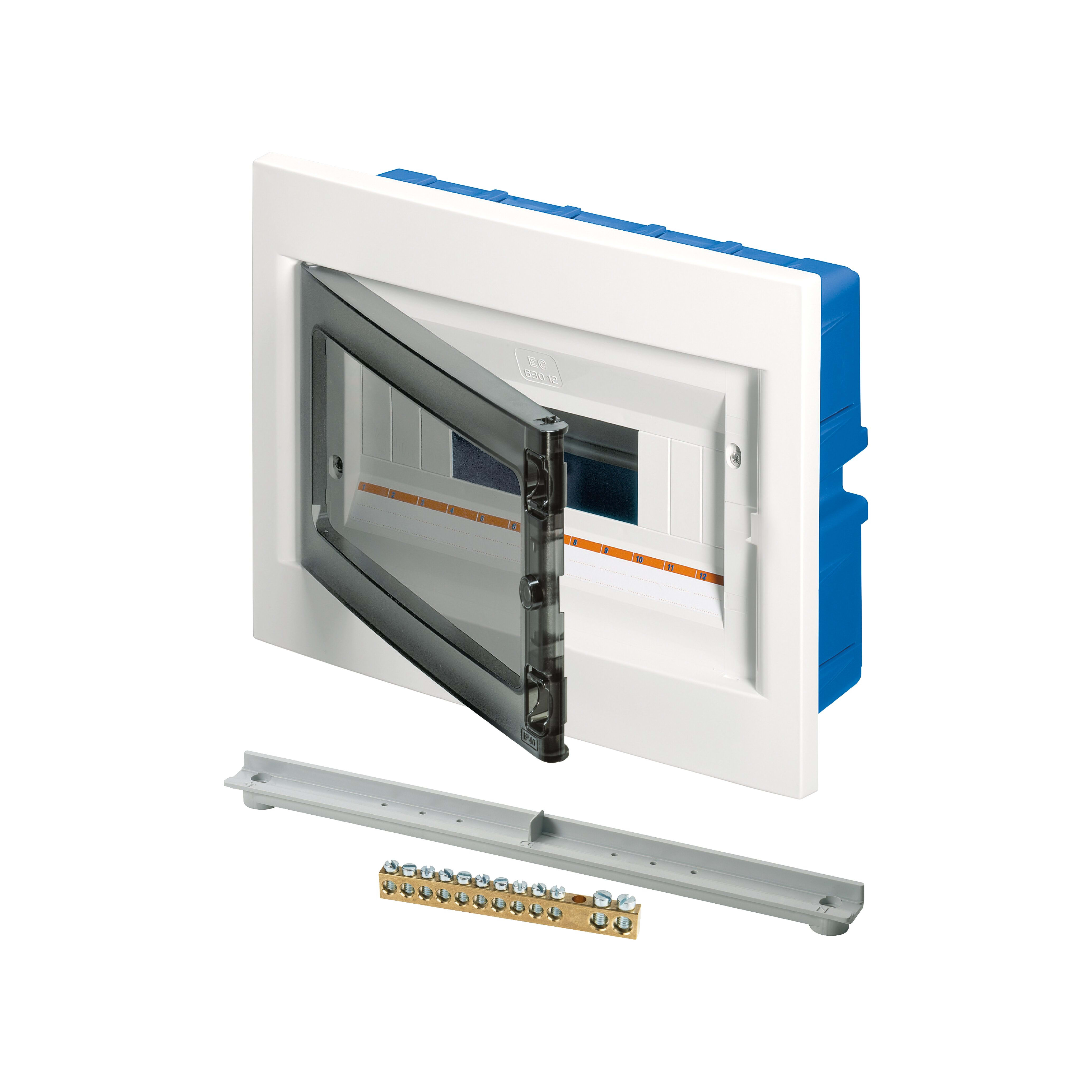 ELETTROCANALI SRL ETNEC63512BE CENTRALINO 12 MODULI P.L. - BIANCO + EQ