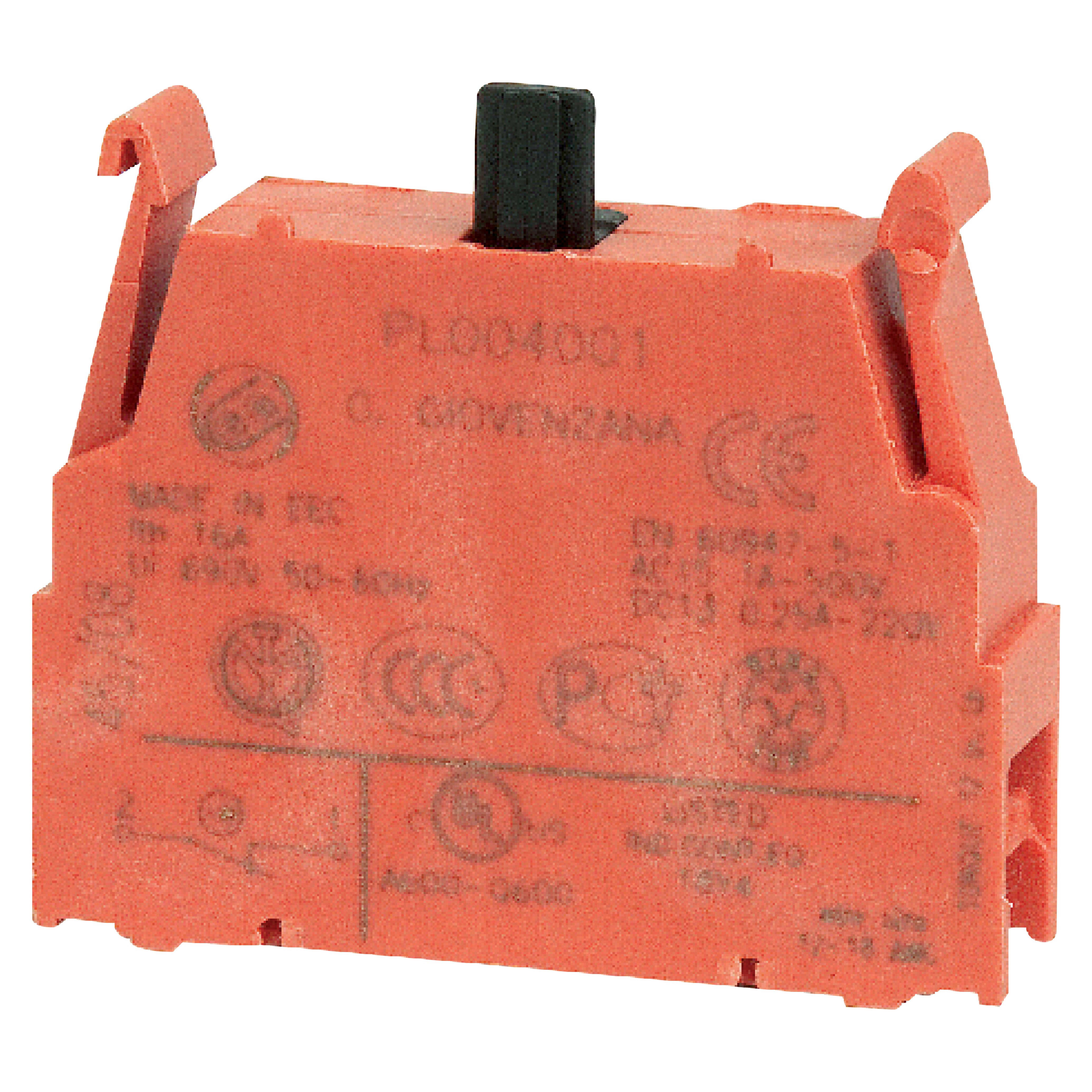 ELETTROCANALI SRL ETNEC64410 CONTATTO DI RICAMBIO NC ROSSO
