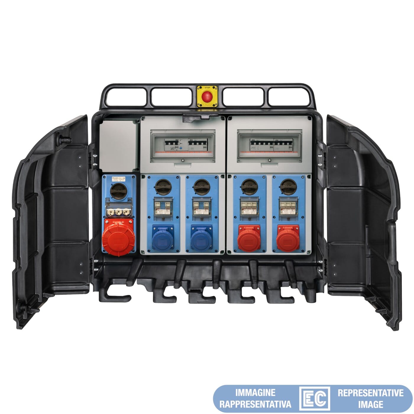 ELETTROCANALI SRL ETNEC6900831 QUADRO DA CANTIERE 5 PRESE IVCBF-SPINA 1