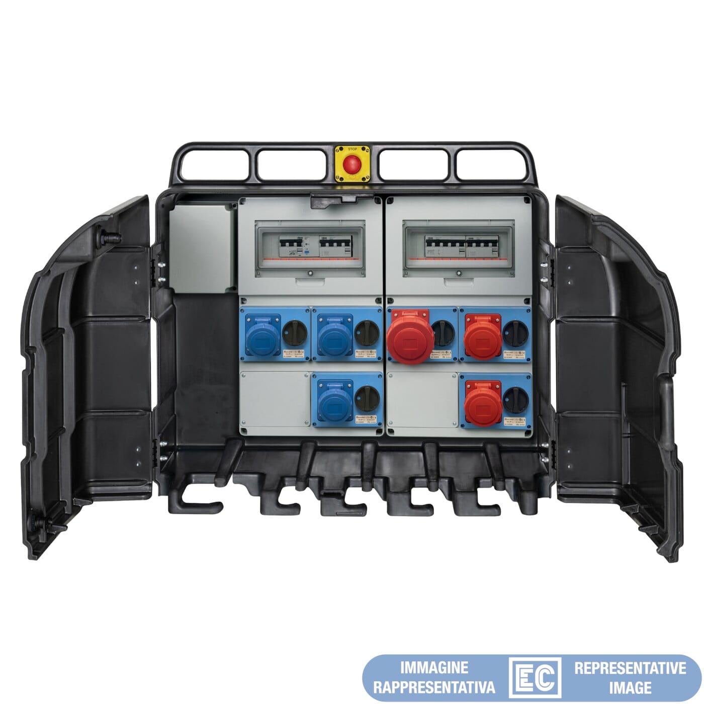 ELETTROCANALI SRL ETNEC6910865 QUADRO DA CANTIERE 6 PRESE IOSBF-SPINA 3