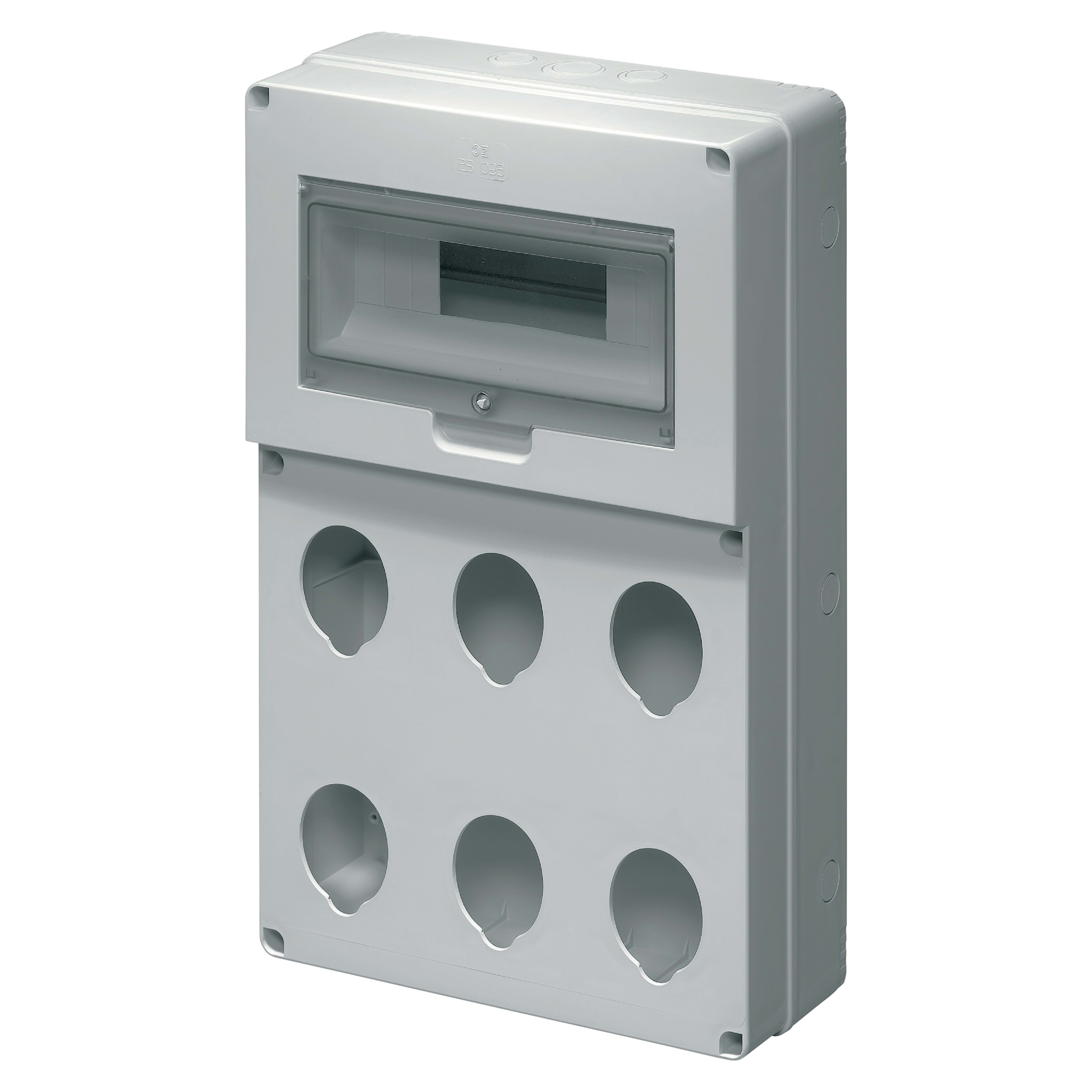 ELETTROCANALI SRL ETNEC69015 QUADRO PER 6 PRESE 12 MOD. PREFORATO