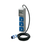 ELETTROCANALI ETNEC6902213 QUADRO ASC 3 PR.V. IP65 3X2P+T