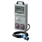 ELETTROCANALI SRL - ETNEC6902306 QUADRO ASC 2 PR. IP44 2P 24V 150VA CREP.