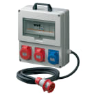 ELETTROCANALI SRL - ETNEC6902402 QUADRO ASC 3 PR.O. IP44 2P+T -3P+T -3P+N