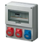 ELETTROCANALI SRL - ETNEC6902422 QUADRO DBO 3 PR.O. IP44 2P+T -3P+T -3P+N