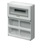 ELETTROCANALI ETNEC69036 QUADRO 19 MOD. FLANGIATO 4 PRESE IOCBF