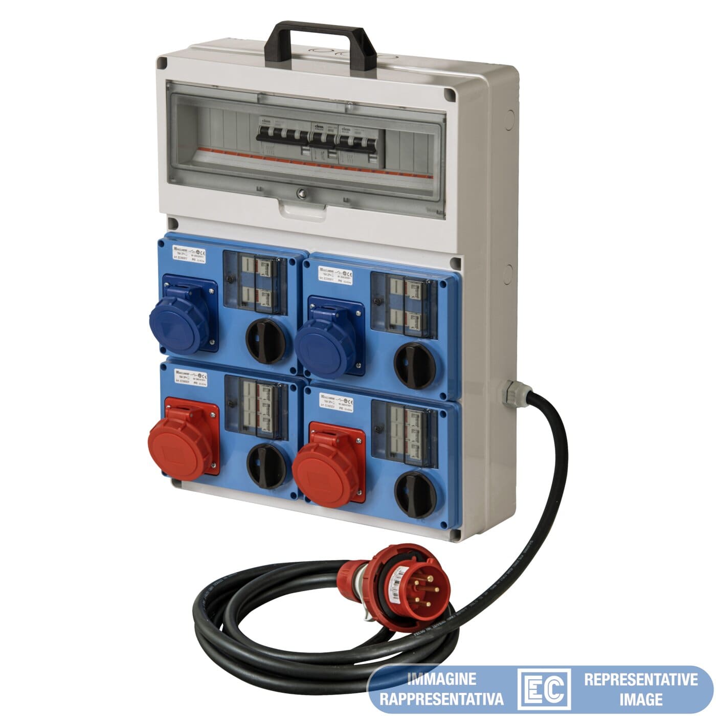 ELETTROCANALI SRL ETNEC6903611 QUADRO ASC 4 IOCBF IP65 16/32A