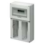 ELETTROCANALI SRL - ETNEC69045 QUADRO 12 MOD. FLANGIATO 2 PRESE INT. VE