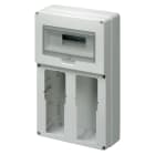 ELETTROCANALI SRL - ETNEC69045 QUADRO 12 MOD. FLANGIATO 2 PRESE INT. VE