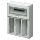 ELETTROCANALI ETNEC69046 QUADRO 19 MOD. FLANGIATO 3 PRESE INT. VE
