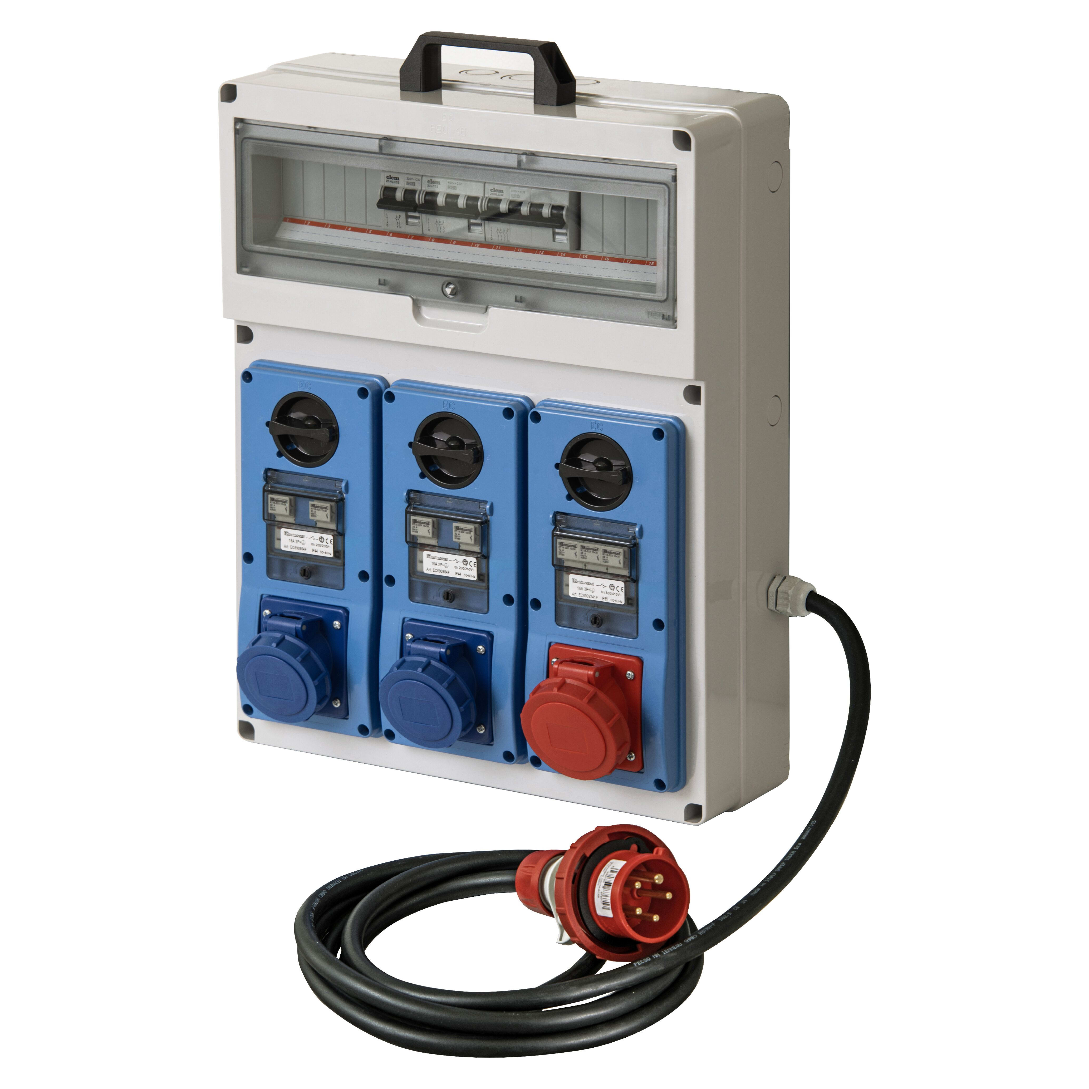 ELETTROCANALI SRL ETNEC6904610 QUADRO ASC 3 IVCBF IP65 16/32A