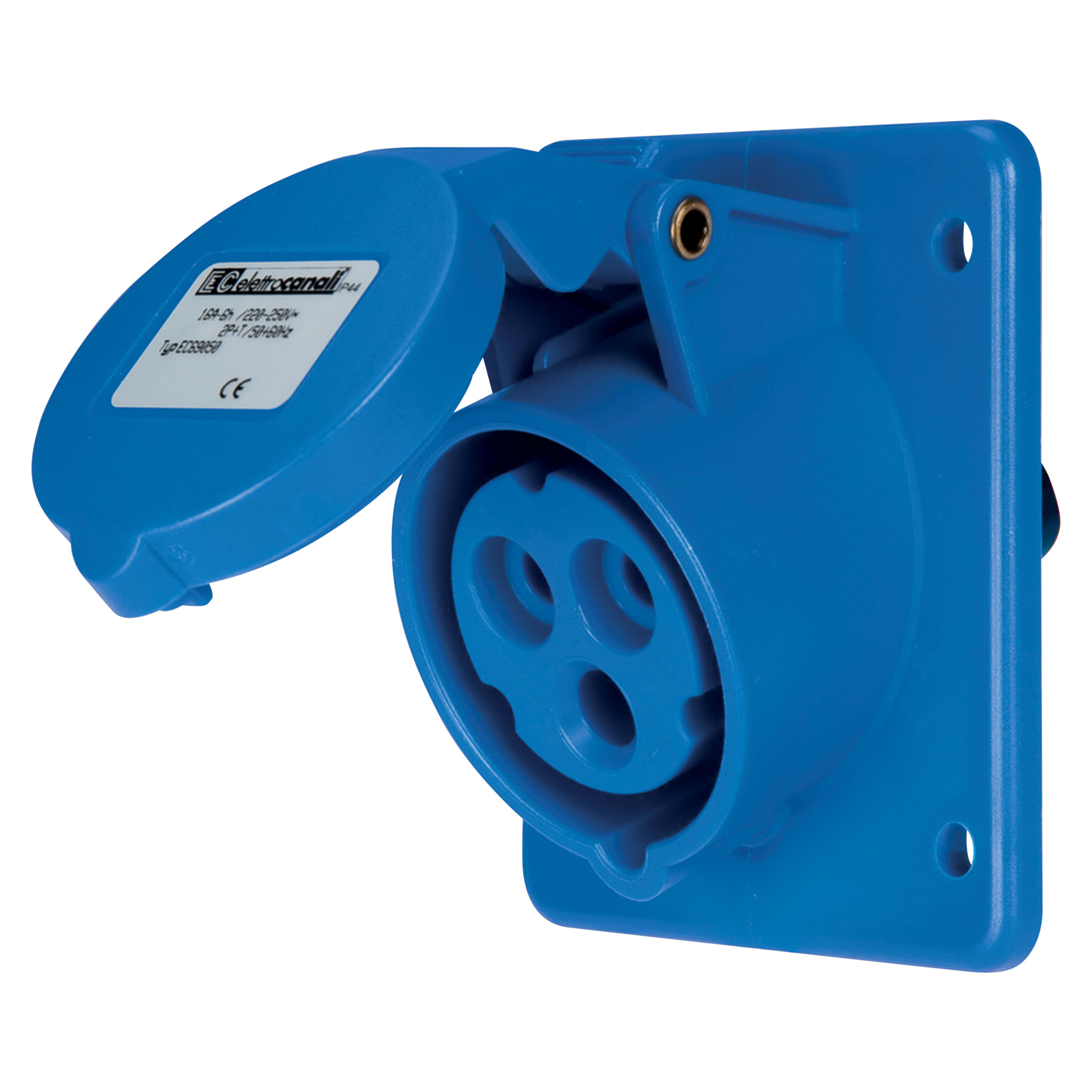 ELETTROCANALI SRL ETNEC69050 PRESA INCASSO IP44 220/240V 2P+T 16A