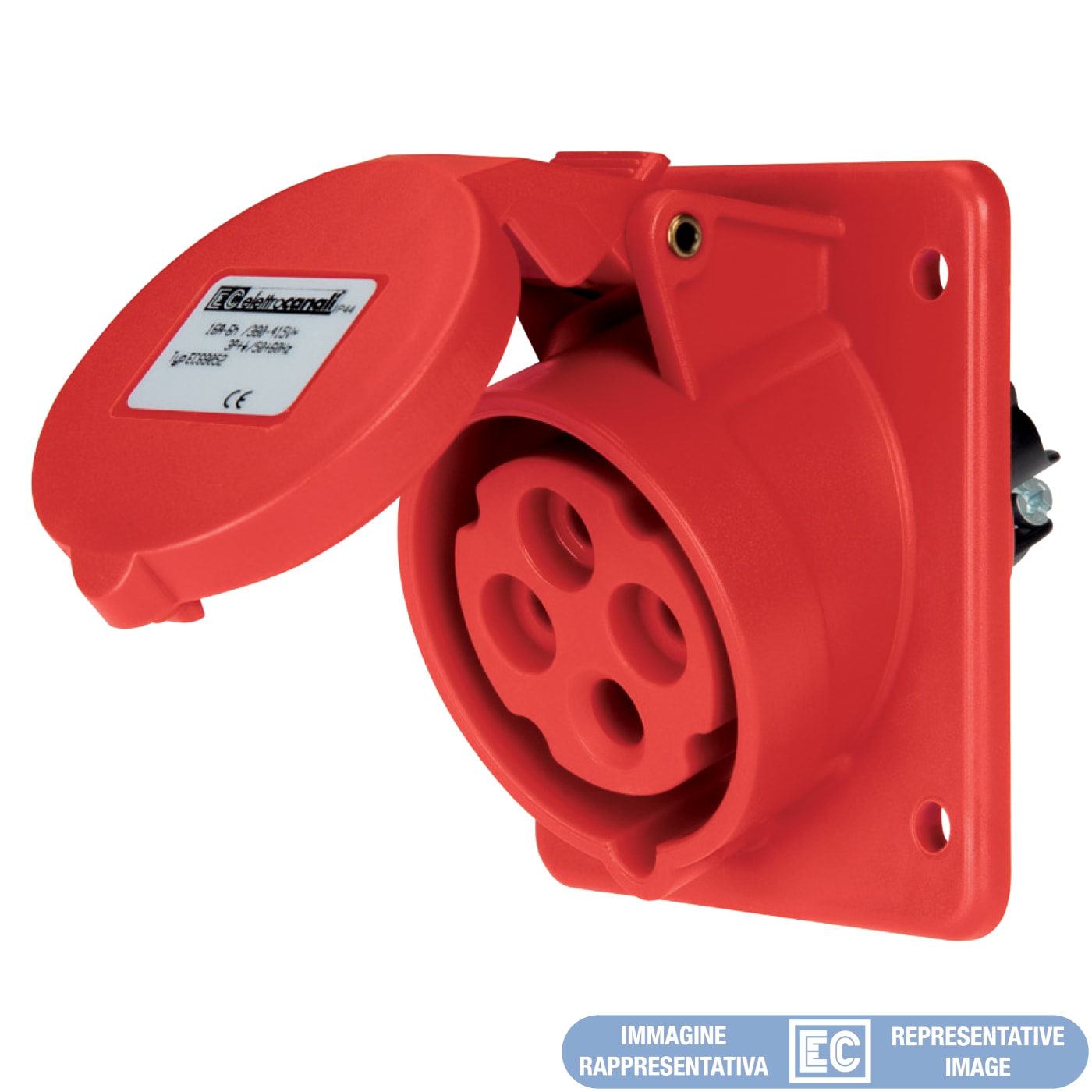 ELETTROCANALI SRL ETNEC69103 PRESA INCASSO IP44 110/130V 3P+T 32A