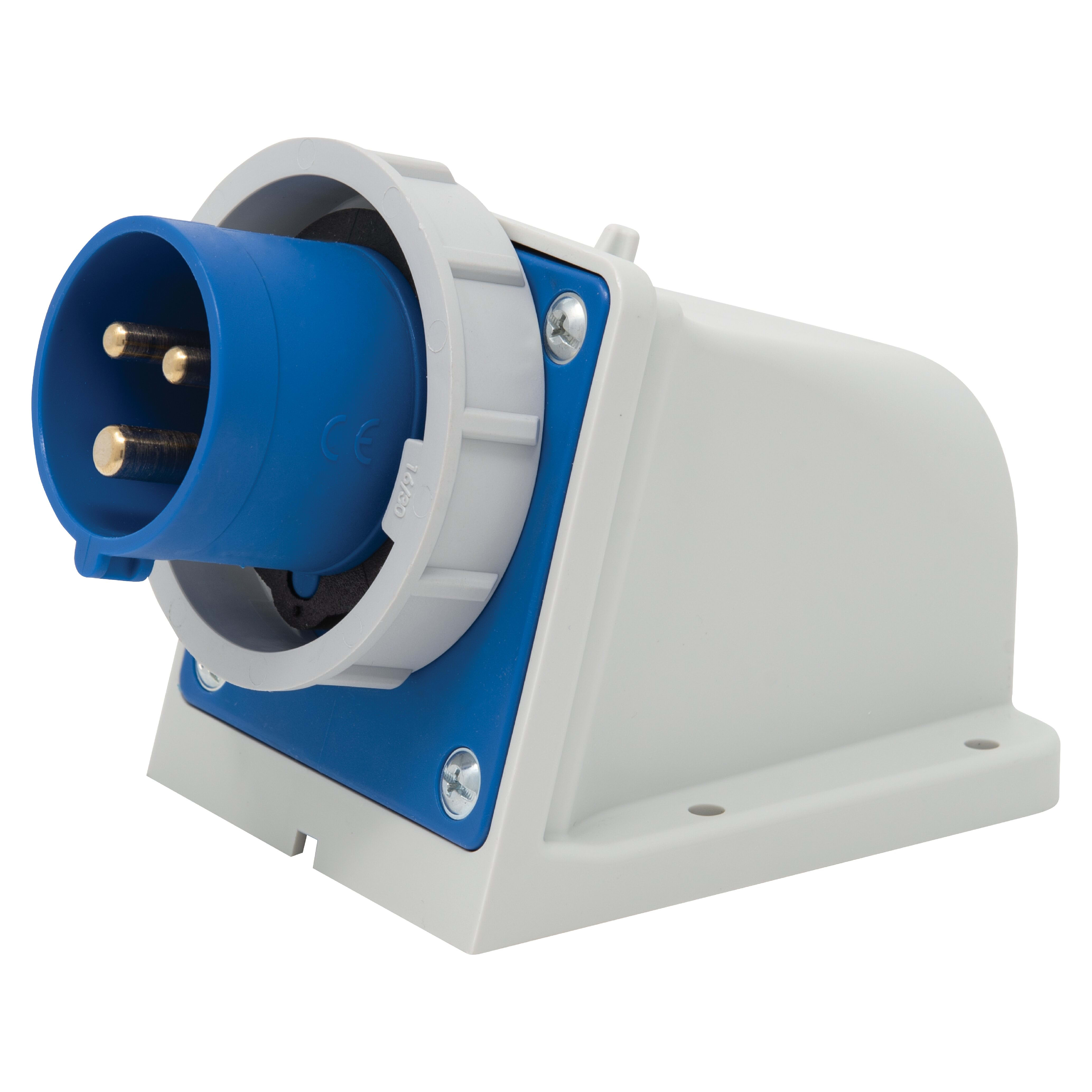 ELETTROCANALI SRL ETNEC690711 SPINA BASE INCLINATA IP67 220V 2P+T 16A