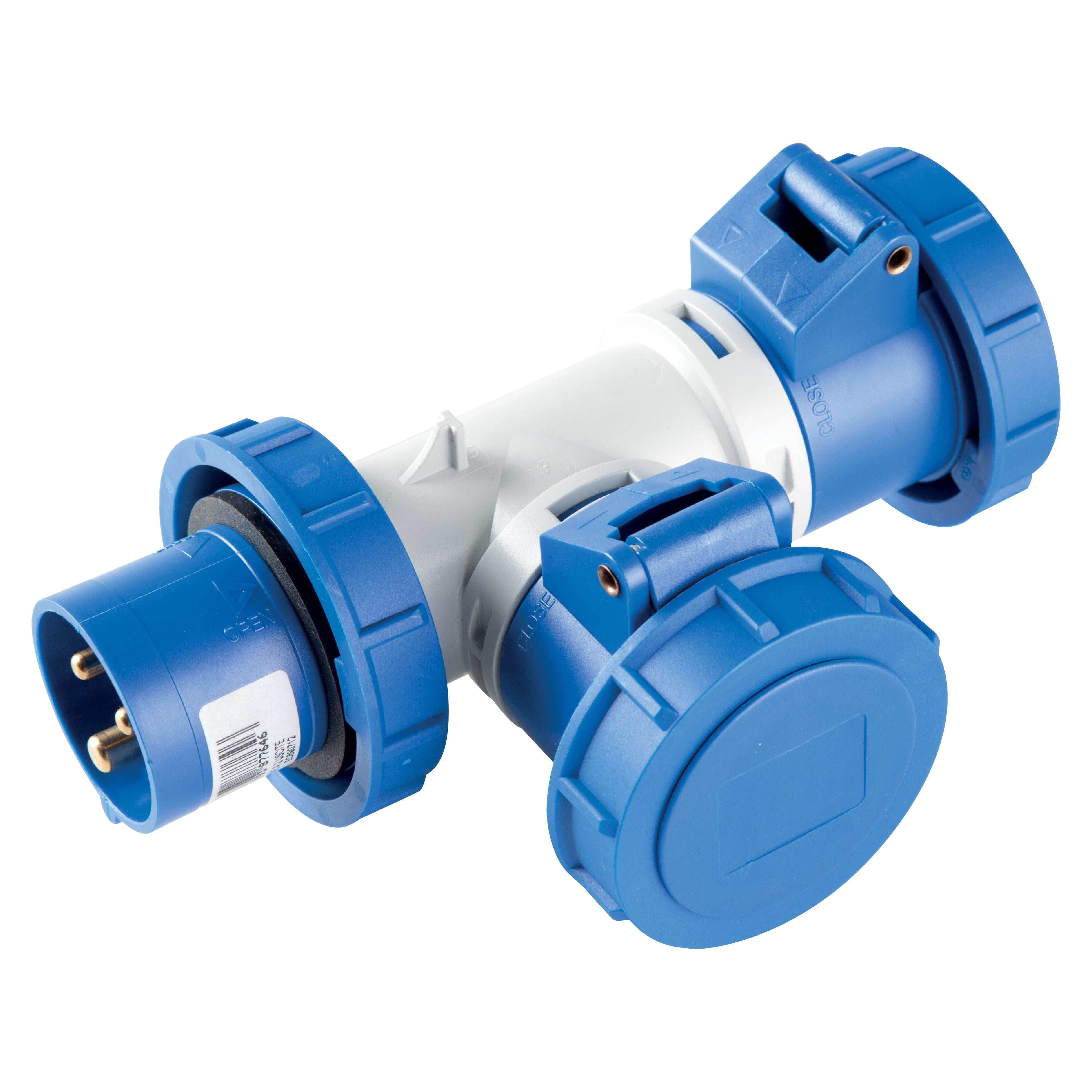 ELETTROCANALI SRL ETNEC690712 MOLTIPLICATORE 2 USCITE IP67 220V 2P+T 1
