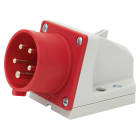 ELETTROCANALI ETNEC690741 SPINA BASE INCLINATA IP44 380V 3P+N+T 16
