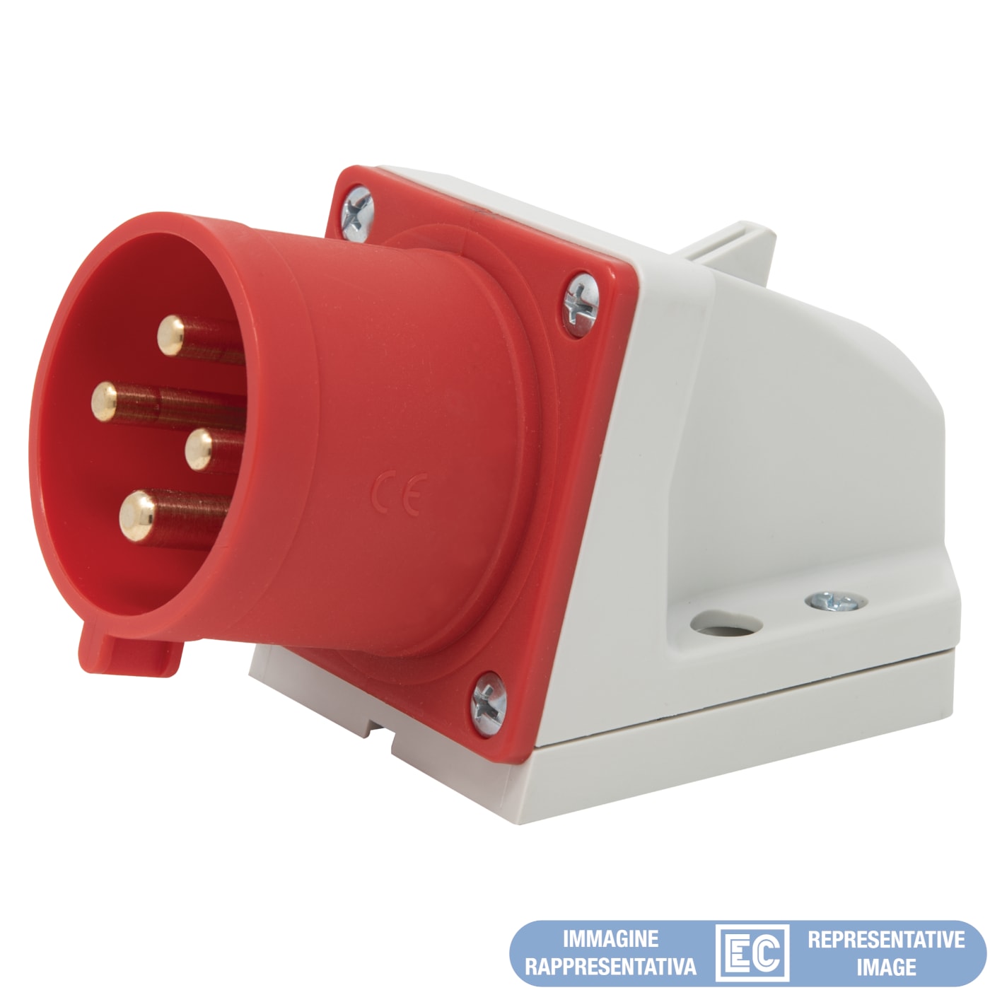 ELETTROCANALI SRL ETNEC690781 SPINA BASE INCLINATA IP44 380V 3P+N+T 32