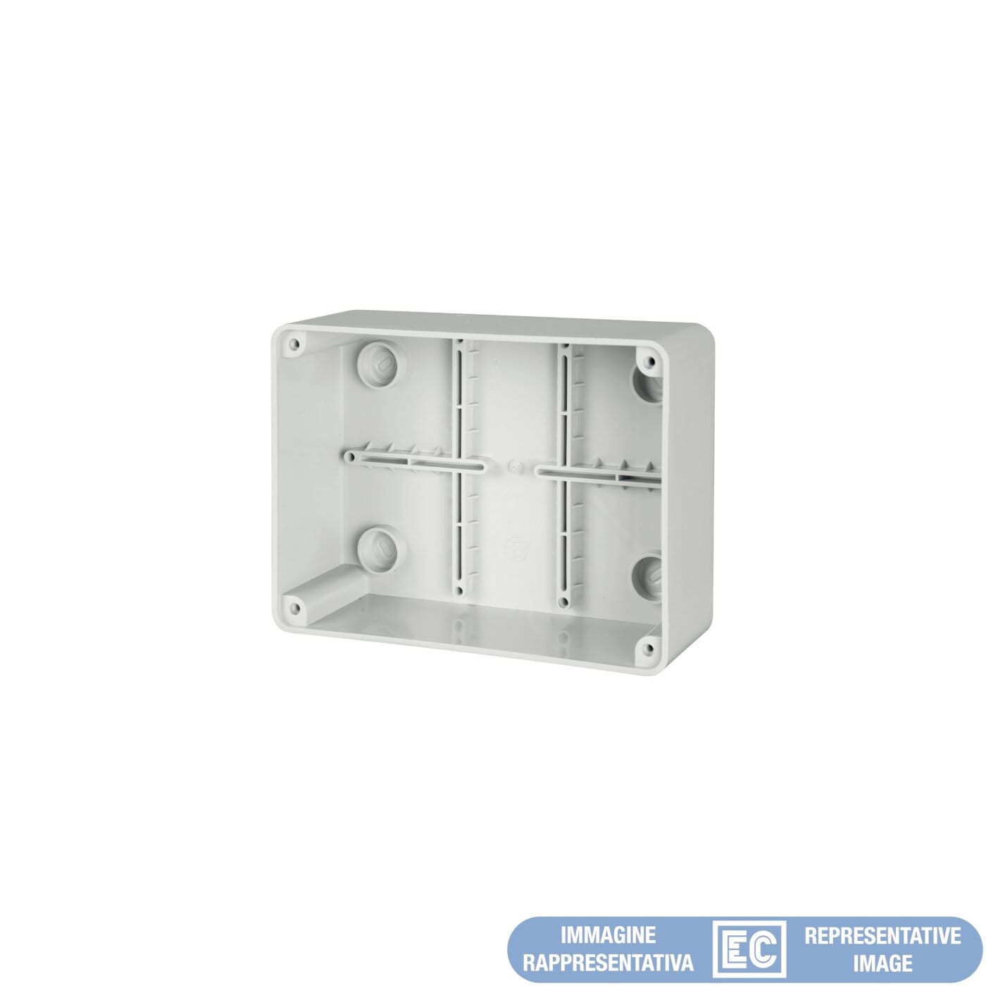 ELETTROCANALI SRL ETNEC690905 FONDO DA PARETE PER PRESE IOCBF