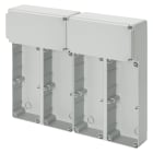 ELETTROCANALI ETNEC6909044 BASE MODULARE PRESE IV 4 POSTI+SCATOLA
