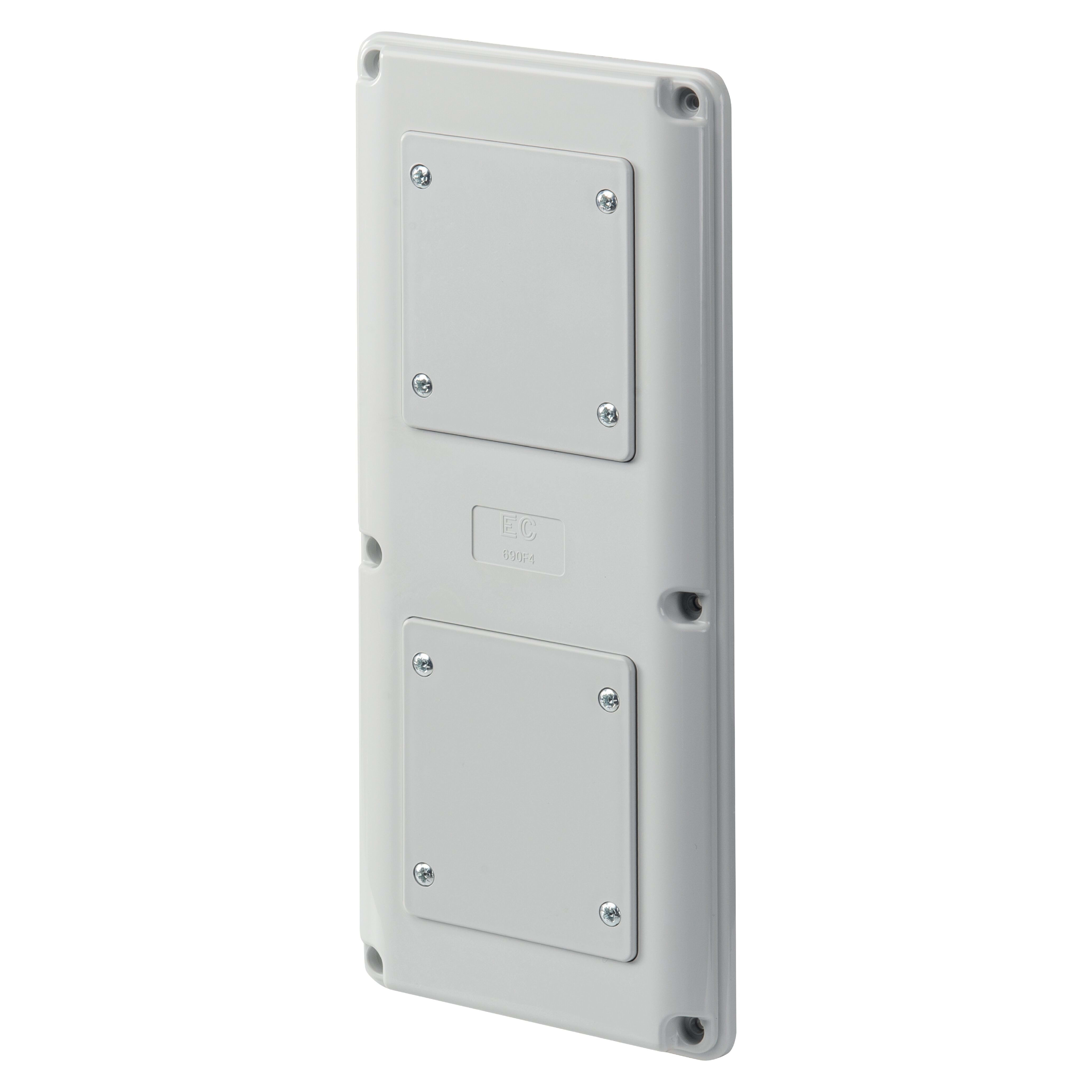 ELETTROCANALI SRL ETNEC690F3 FLANGIA INTERBLOCCATA VERTICALE