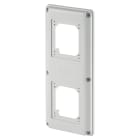 ELETTROCANALI ETNEC690F4 FLANGIA 2 PRESE INCASSO 16/32A VERTICALE