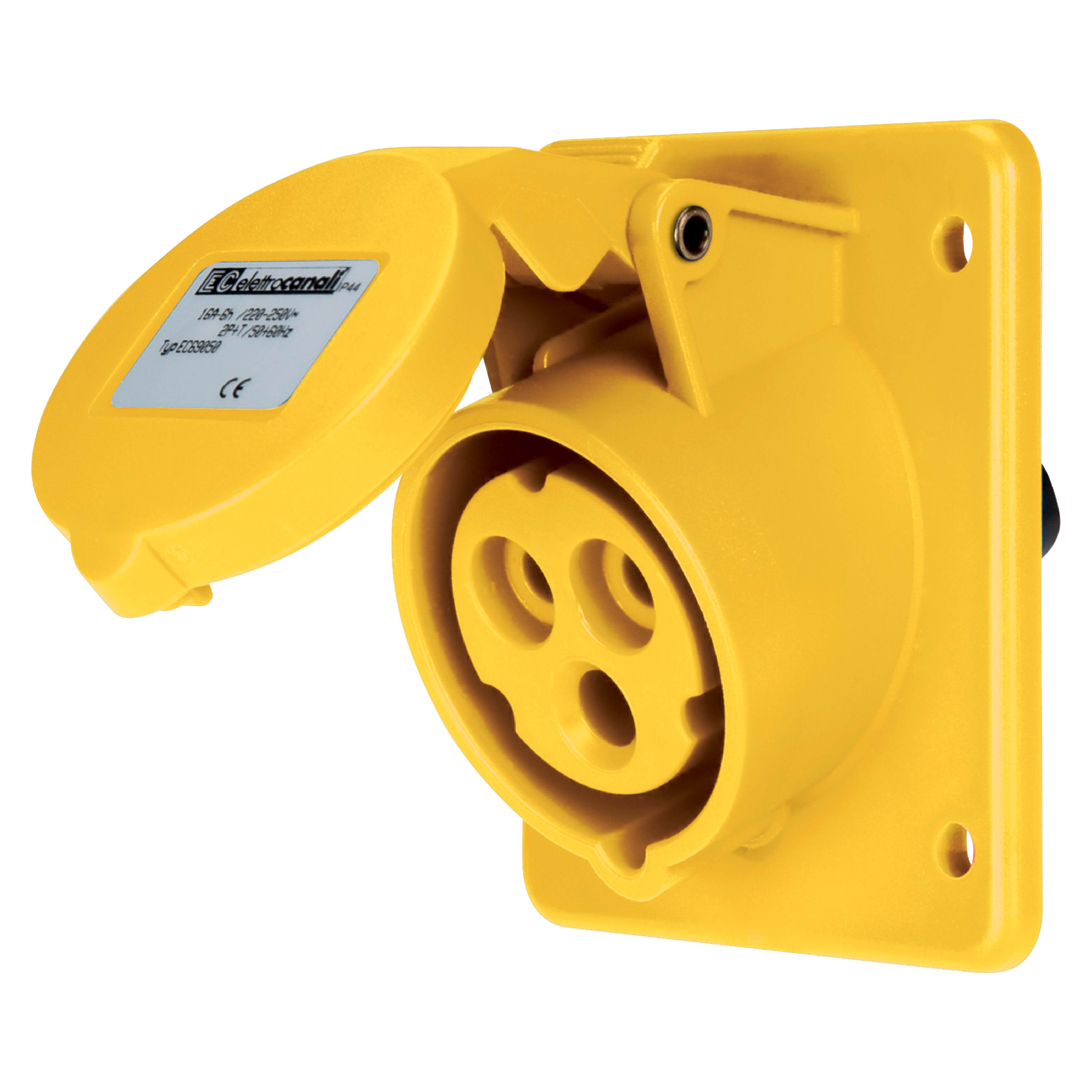 ELETTROCANALI SRL ETNEC69100 PRESA INCASSO IP44 110/130V 2P+T 16A