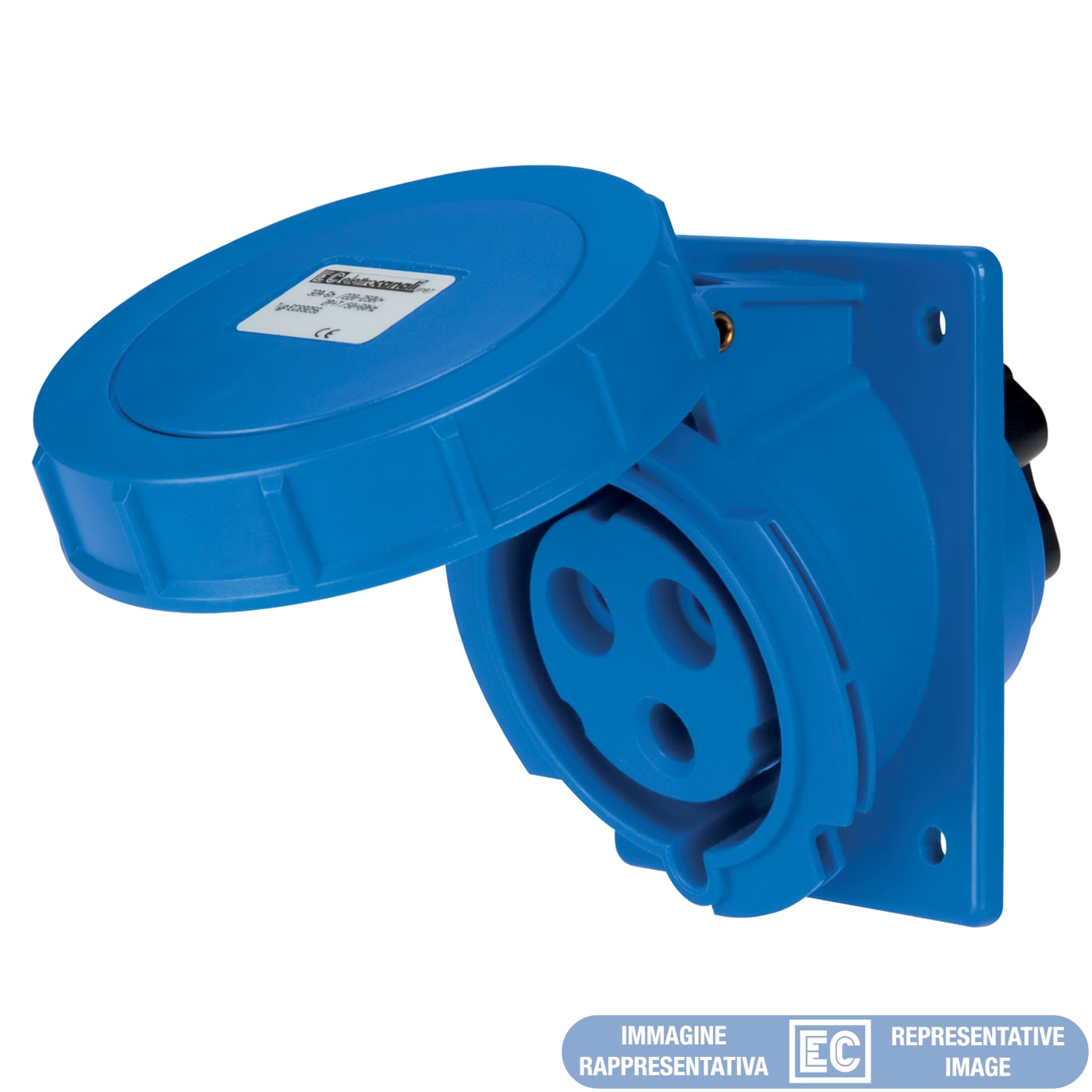 ELETTROCANALI SRL ETNEC69105 PRESA INCASSO IP67 110/130V 3P+T 16A