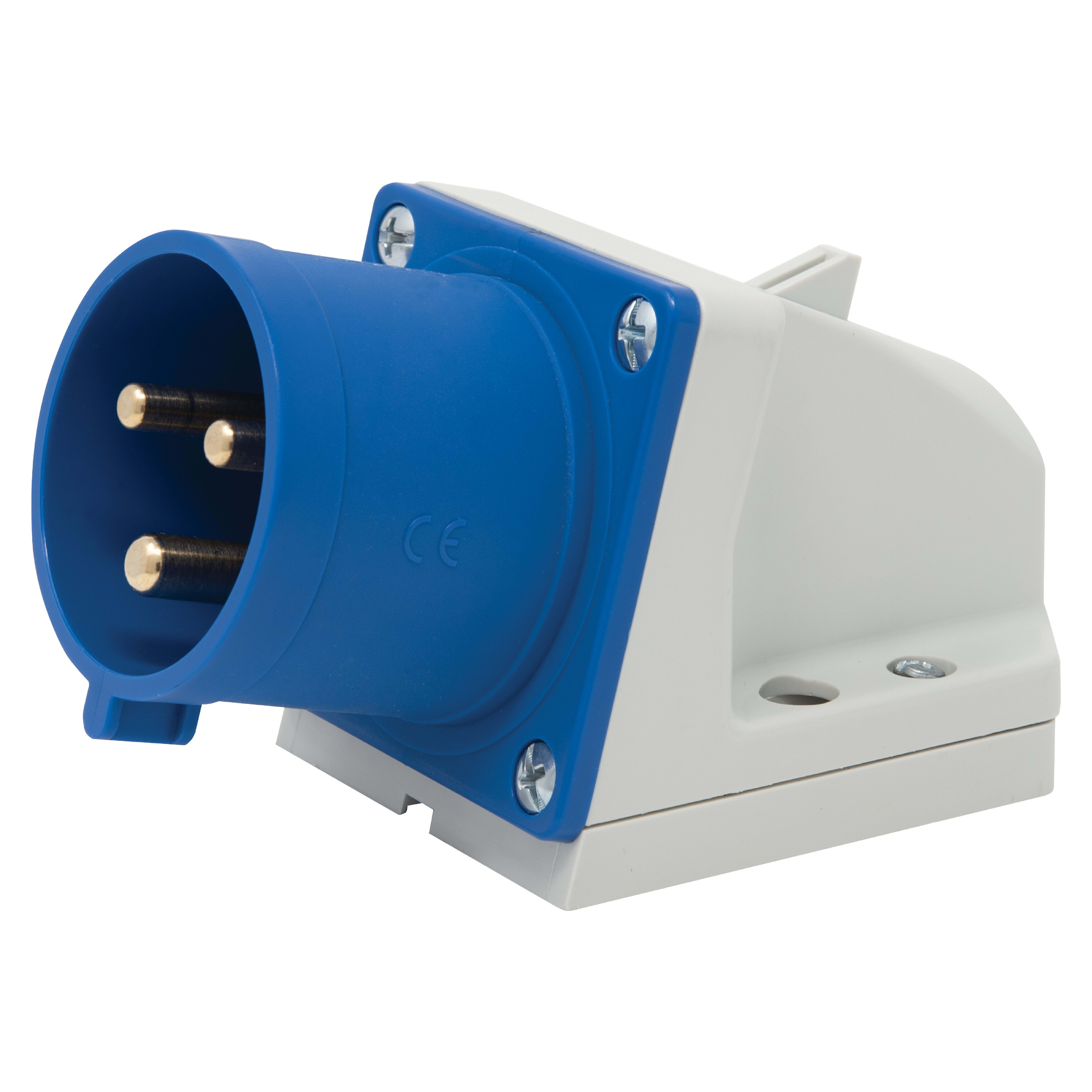 ELETTROCANALI SRL ETNEC692721 SPINA BASE INCLINATA IP44 220V 2P+T 32A