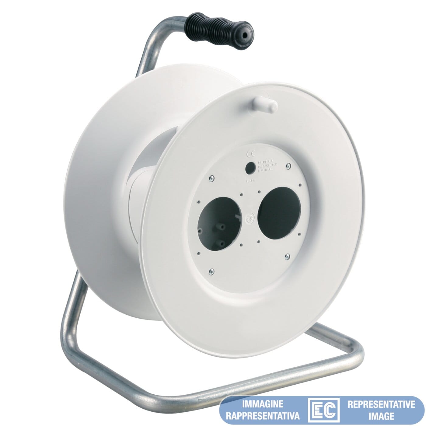 ELETTROCANALI SRL ETNEC69902 AVVOLGICAVO INDUSTRIALE VUOTO 3 PRESE