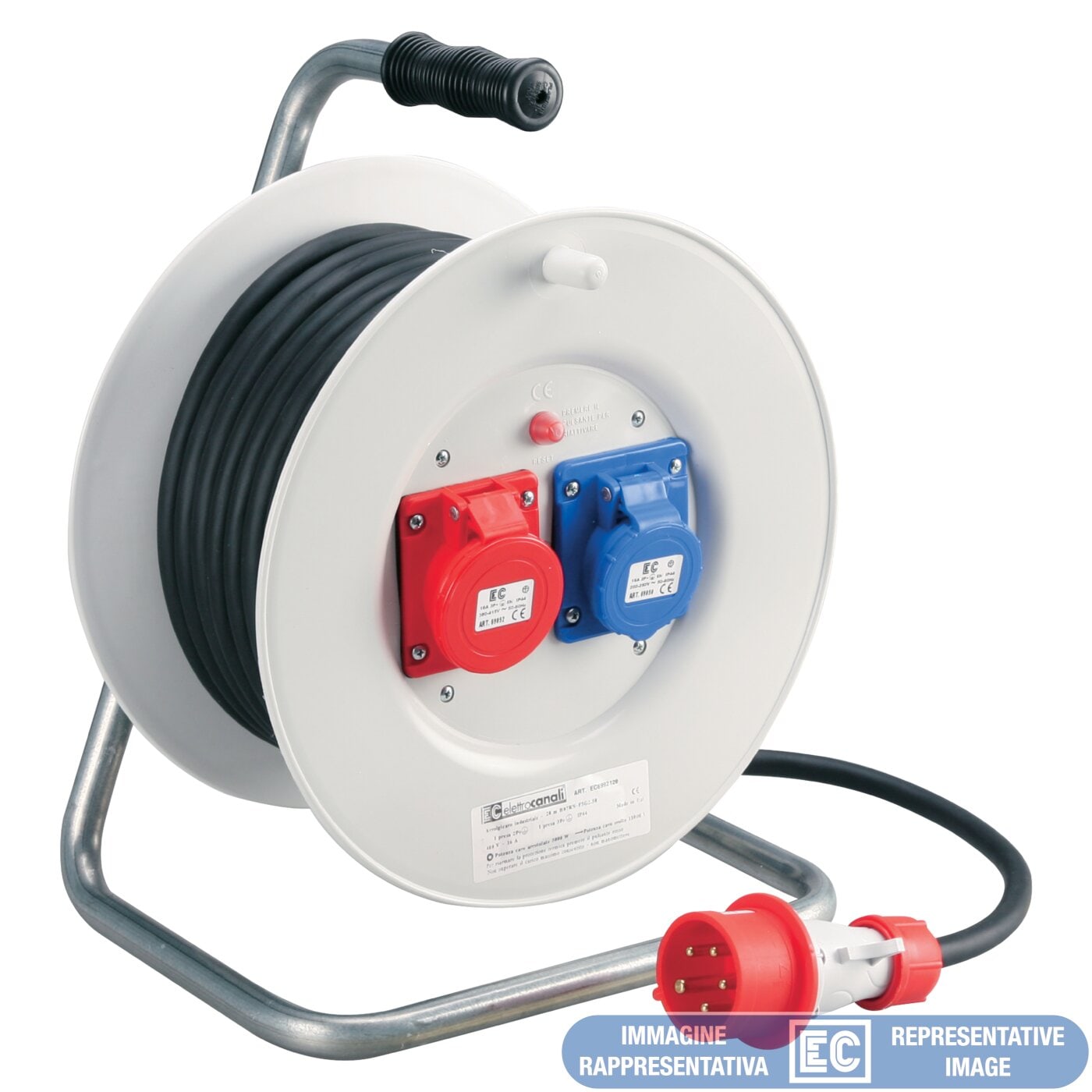 ELETTROCANALI SRL ETNEC6992130 AVVOLGICAVO IND. 2P+T-3P+T 20 MT IP55 16