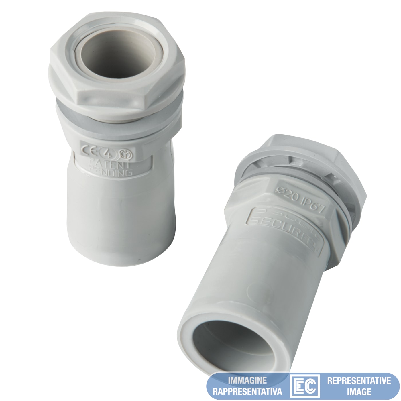 ELETTROCANALI SRL ETNEC74150 RACCORDO SECURITY TUBO-SCATOLA IP67 D50