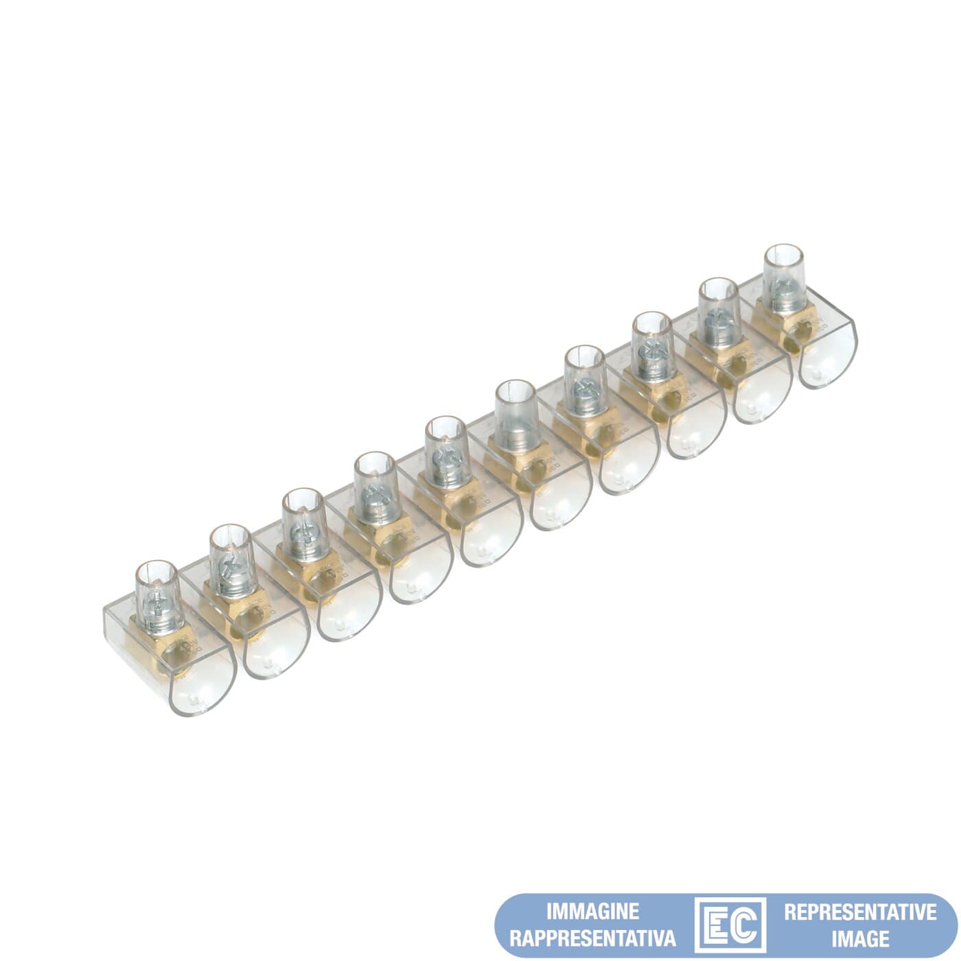 ELETTROCANALI SRL ETNEC890015 MORSETTO UNIPOLARE 16 MMQ - STECCA DA 10