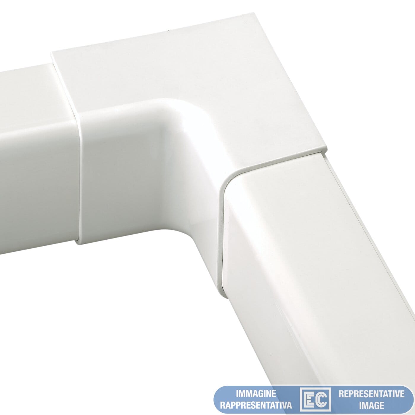 ELETTROCANALI SRL ETNEC91010060 ANGOLO INT. PER CANALE COND. DIM. 100X60