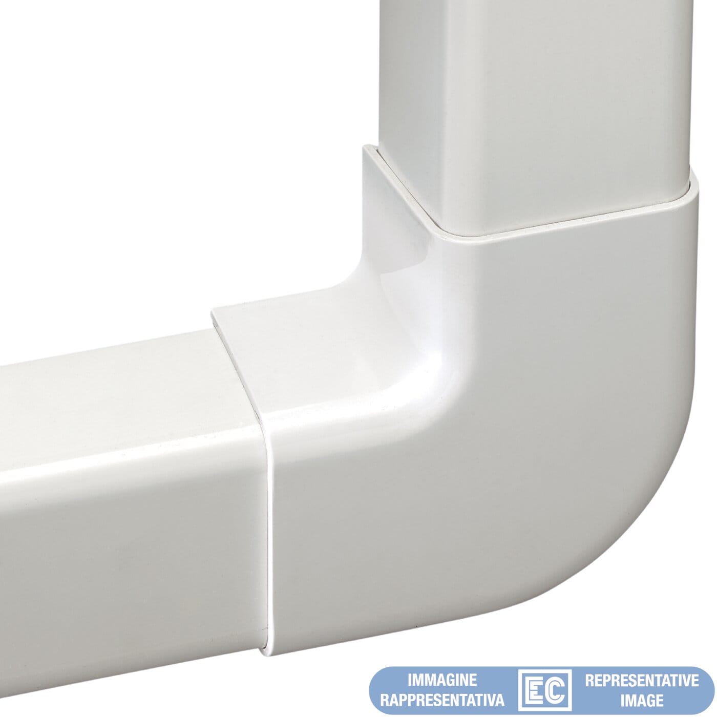 ELETTROCANALI SRL ETNEC9307055 ANGOLO PIANO PER CANALE COND. DIM. 70X55