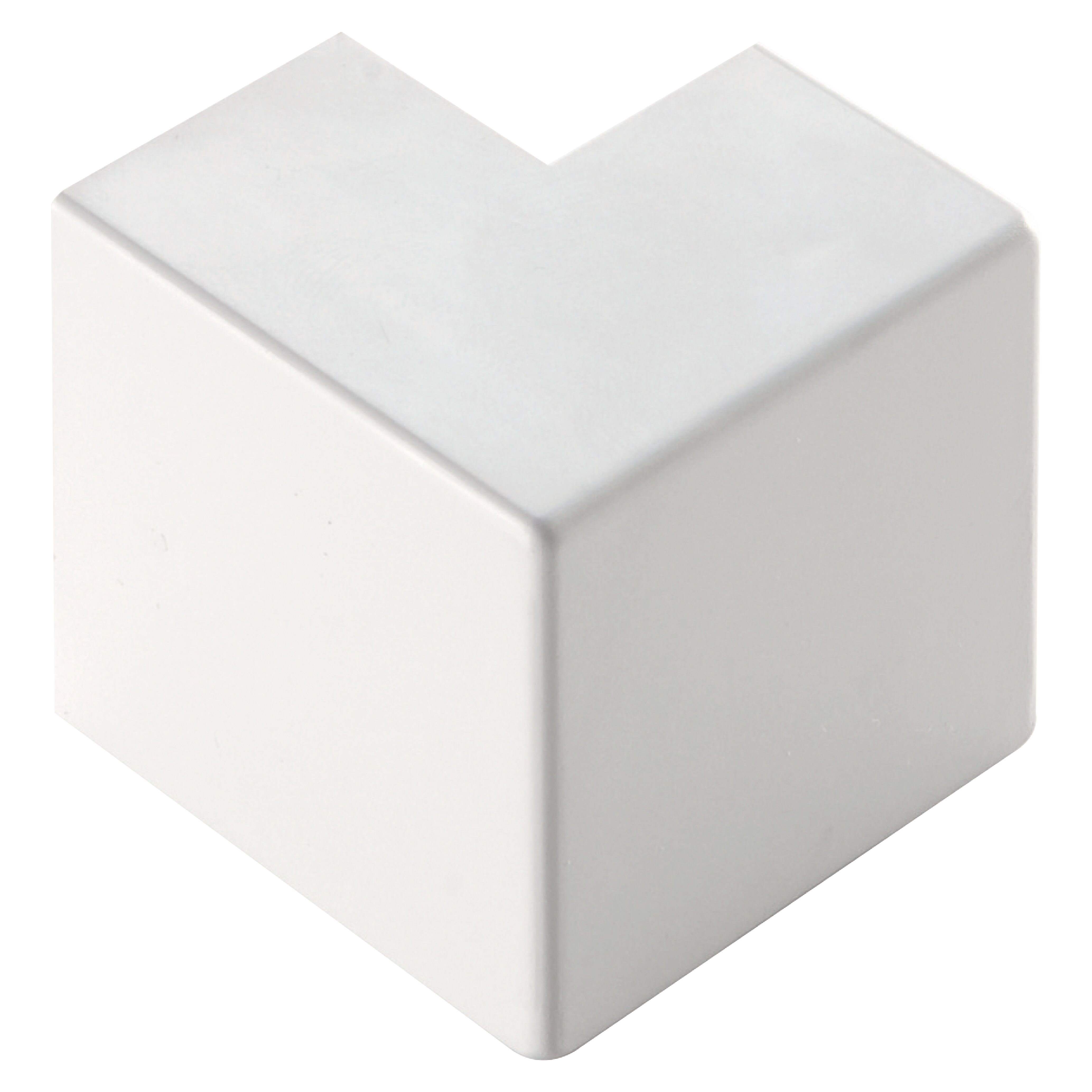 ELETTROCANALI SRL ETNECAE4040B ANGOLO EST. PER CANALE DIM. 40X40 BIANCO