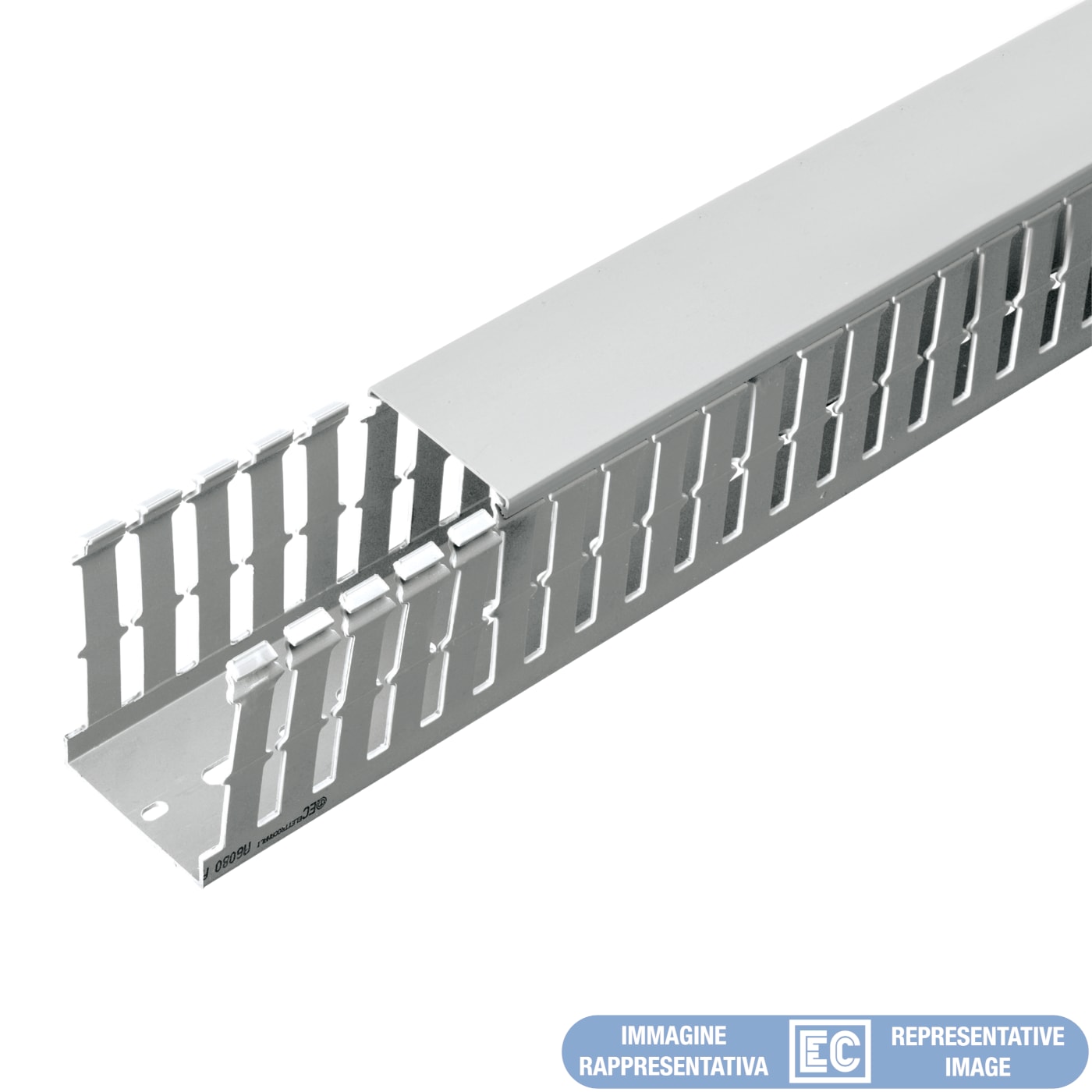 ELETTROCANALI SRL ETNECAH10060 CAN. ASOLATO HF100X60 LAMELLE 8/12/8 GRI