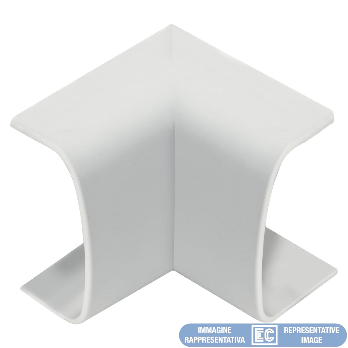 ELETTROCANALI SRL ETNECAI3213B ANGOLO INT. PER MINICAN. DIM. 32X13 BIA