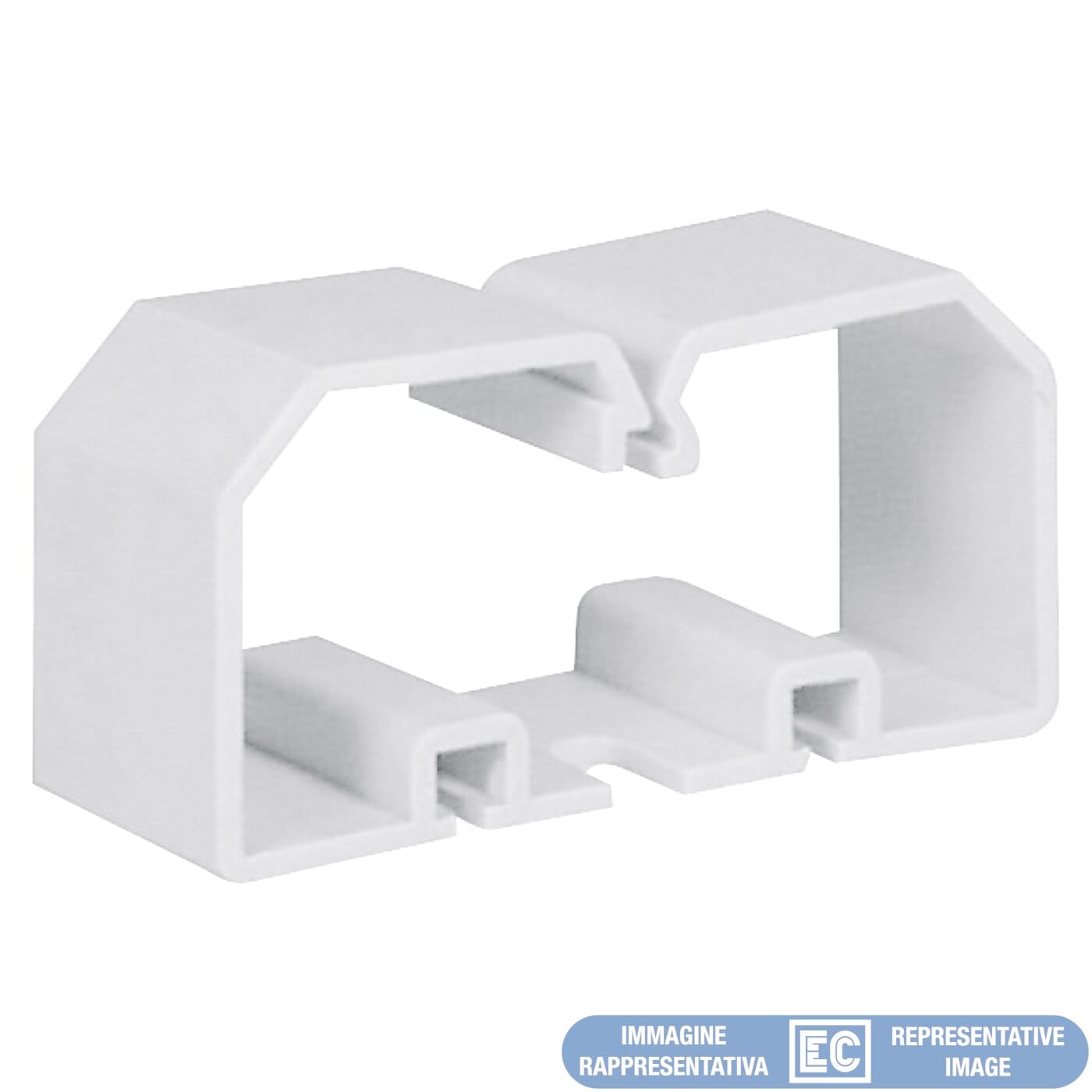 ELETTROCANALI SRL ETNECCO4080 COLLARE FERMACAVI DIM. 40X80