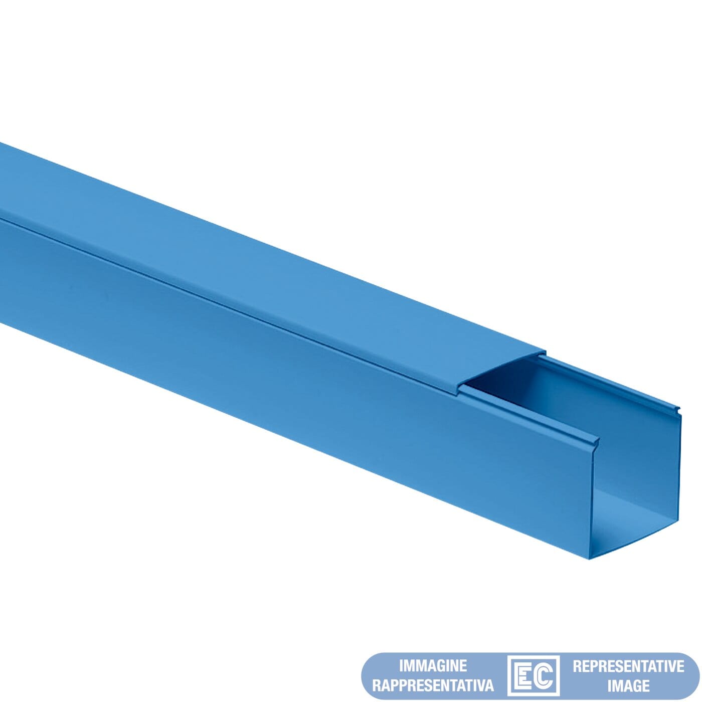 ELETTROCANALI ETNECCP10060BL CANALE PORTACAVI DIM. 100X60 BLU