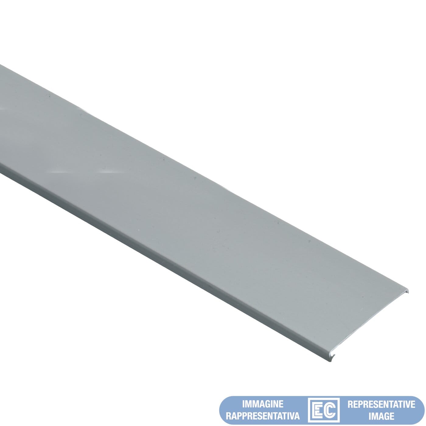 ELETTROCANALI ETNECCR60G COPERCHIO RICAMBIO CANALI 60 MM GRIGIO