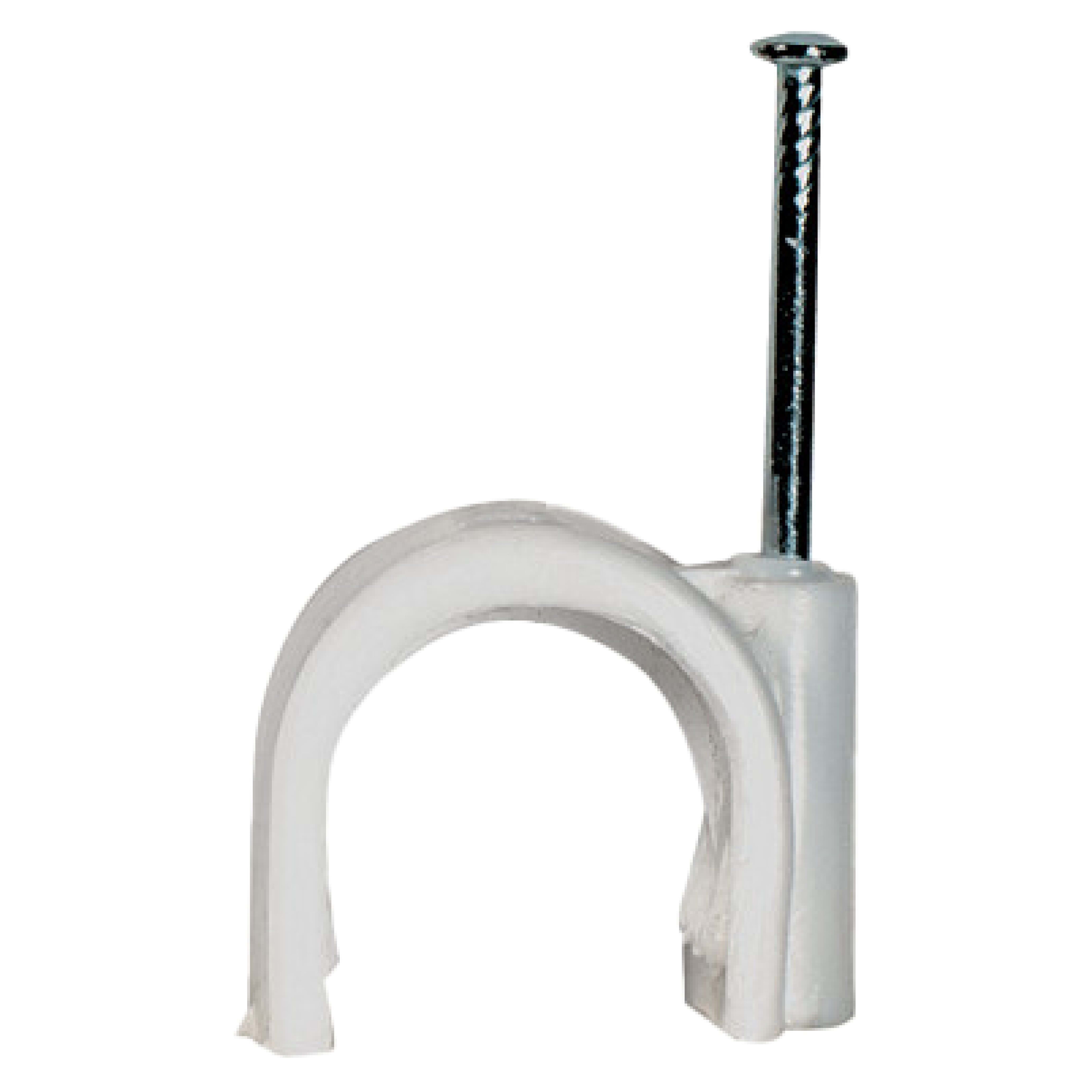 ELETTROCANALI SRL ETNECGT10BW50 GRAFFETTA TONDA BIANCA +CHIODO D. 9/10-5