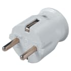 ELETTROCANALI ETNECK33303 SPINA SCHUKO ASSIALE/90 BIANCA 16A