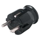 ELETTROCANALI ETNECK33313 SPINA SCHUKO ASSIALE/90 NERA 16A