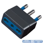 ELETTROCANALI SRL - ETNECK33401 ADATTATORE BIV. BIANCO SPINA 16A