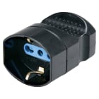 ELETTROCANALI SRL - ETNECK33416 PRESA NERA SCHUKO/BIVALENTE 10/16A