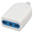 ELETTROCANALI SRL - ETNECK33501 PRESA BIANCA BIVALENTE 10/16A 2P+T