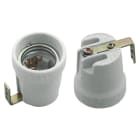 ELETTROCANALI SRL - ETNECK52008 PORTALAMPADA CERAMICA E27 CON STAFFA