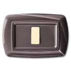 ELETTROCANALI SRL - ETNECL2591AN PLACCA TONDO 1 MOD.ALLUMINIO NOTTE