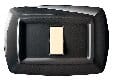 ELETTROCANALI SRL ETNECL2591N PLACCA TONDO 1 MODULO NERO