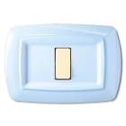 ELETTROCANALI SRL - ETNECL2591PA PLACCA TONDO 1 MOD.AZZURRO PASTELLO
